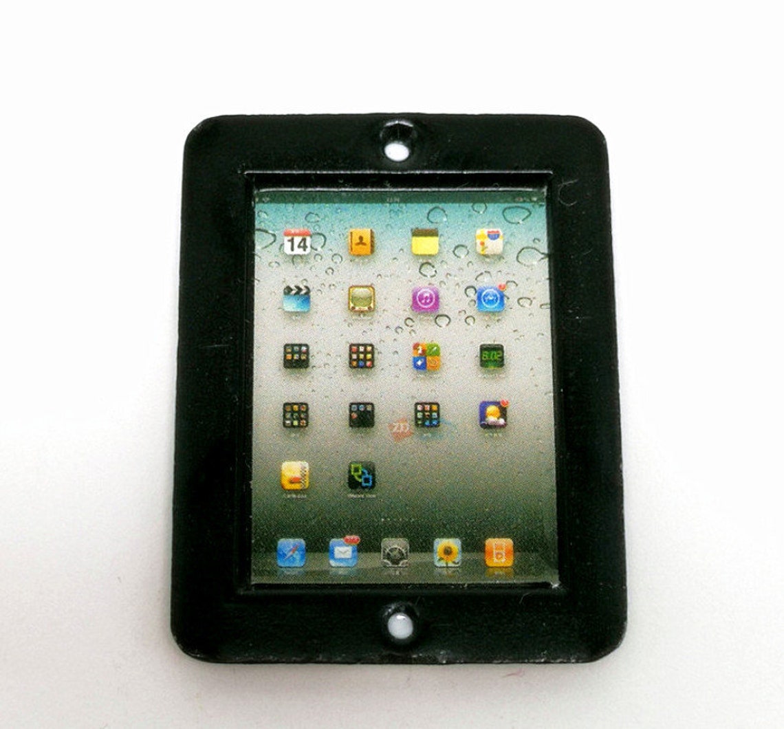 Miniature Ipad Miniatures Miniature Computer Dollhouse - Etsy