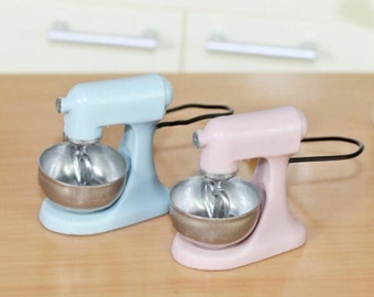 Miniature blender Dollhouse mixer Dollhouse kitchen BJD dolls decor Dollhouse miniatures Diorama miniatures supplies Miniature kitchen