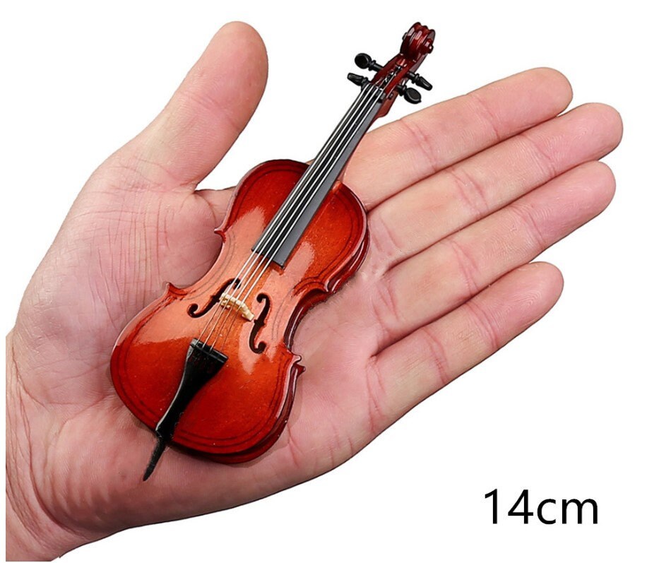 Violoncelle Miniature Avec Support, Mini Modèle De Violoncelle