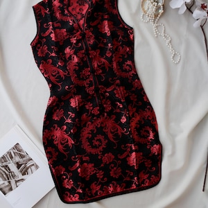 asian print mini dress Dora Mini Dress