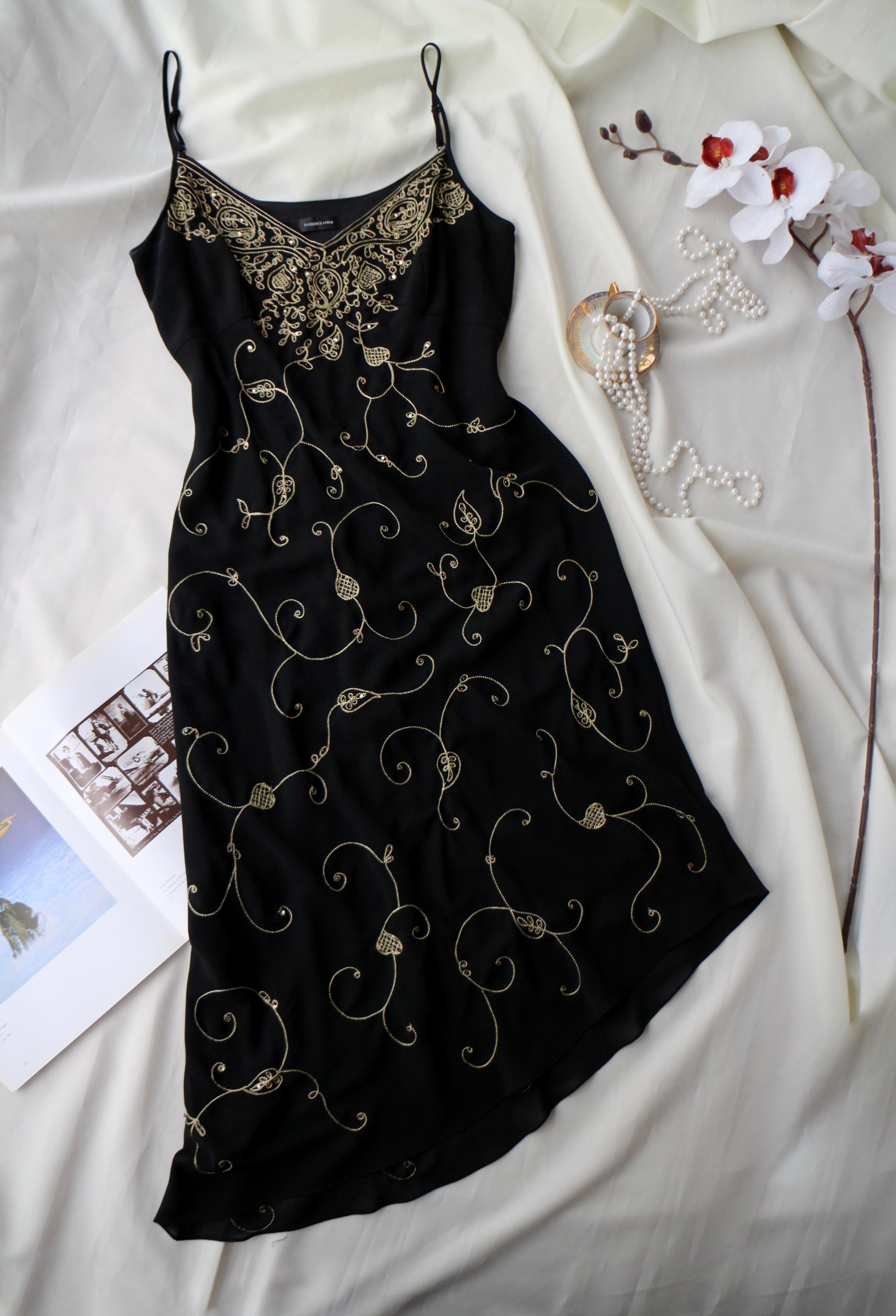 Gold Baroque Dress - Etsy