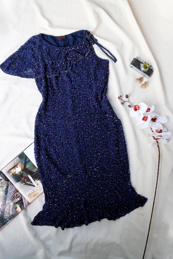 navy blue usher dresses Women Usher Dress 11674-Navy