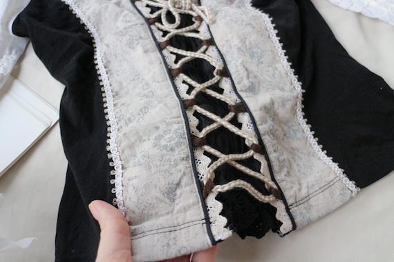 Authentic Austrian Dirndl Blouse - Traditional Ba… - image 2