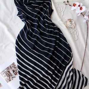 90s Striped Maxi Dress - Etsy