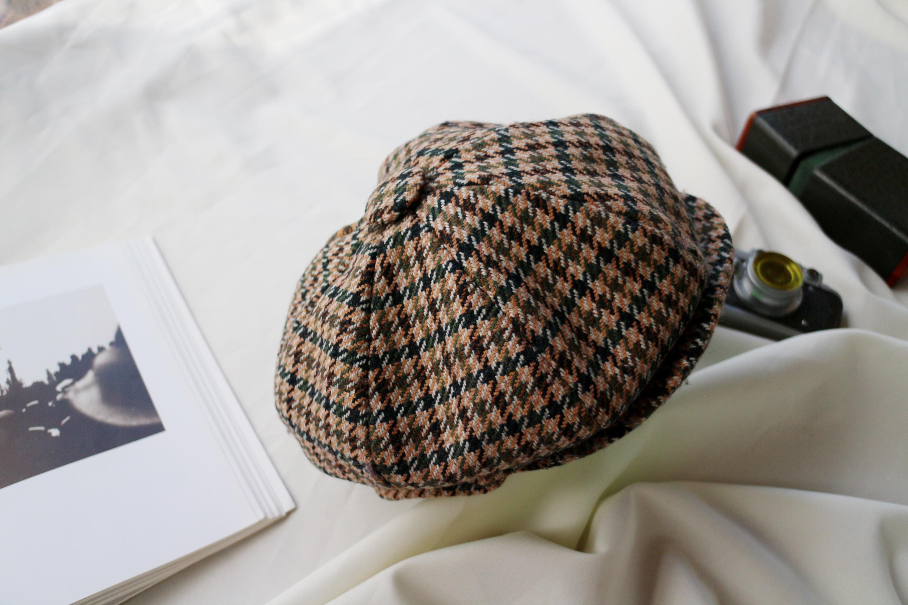 Anthropologie Houndstooth Beret Beige New without tags Happy Monday Morning Possum Pals Outfit of the Day: Blazer  main image 4
