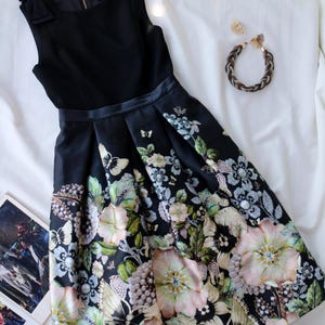 ted baker floral lace dress TED BAKER FREISYA FLORAL LACE CUT OUT MIDI DRESS