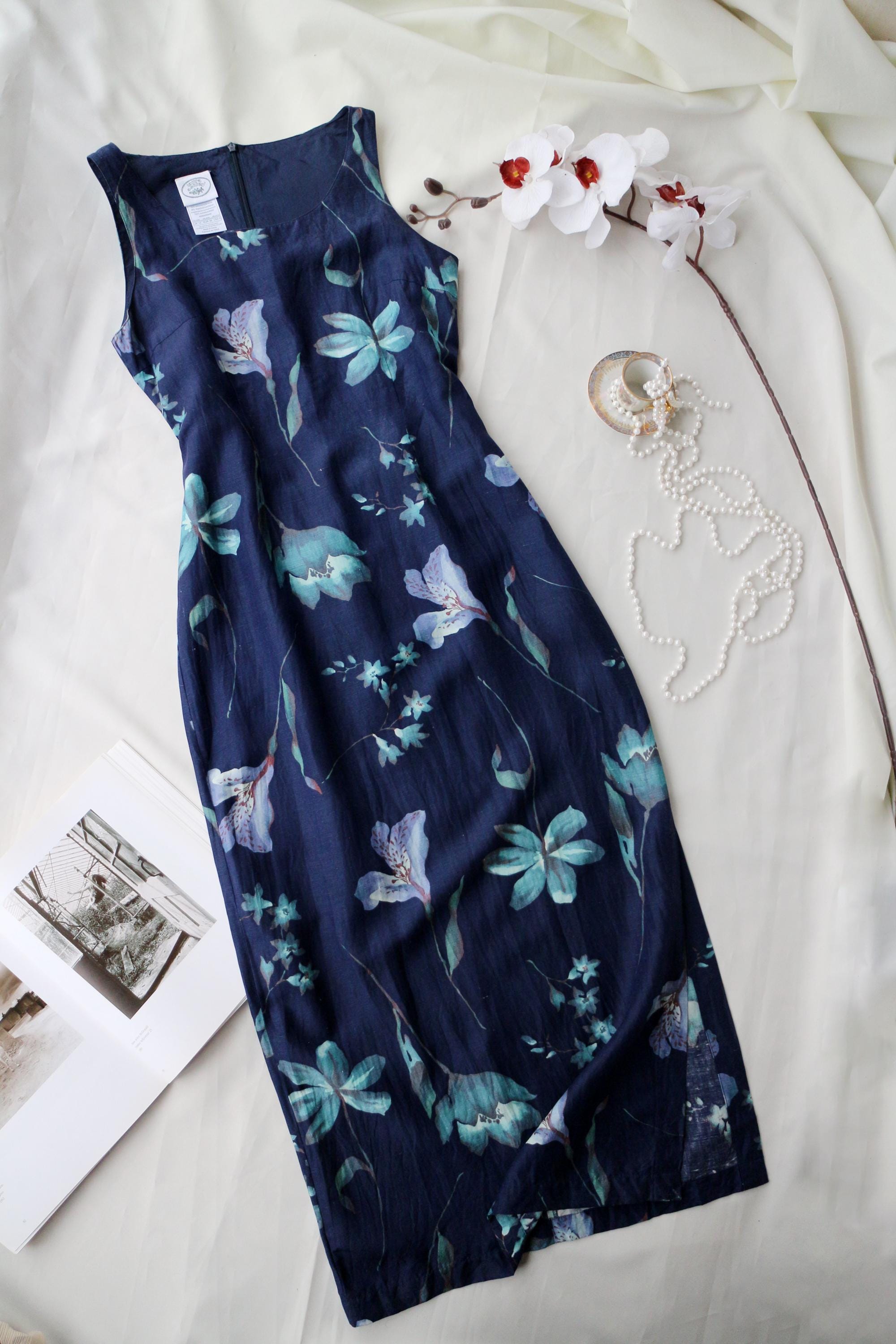 Laura Ashley Dress - Etsy