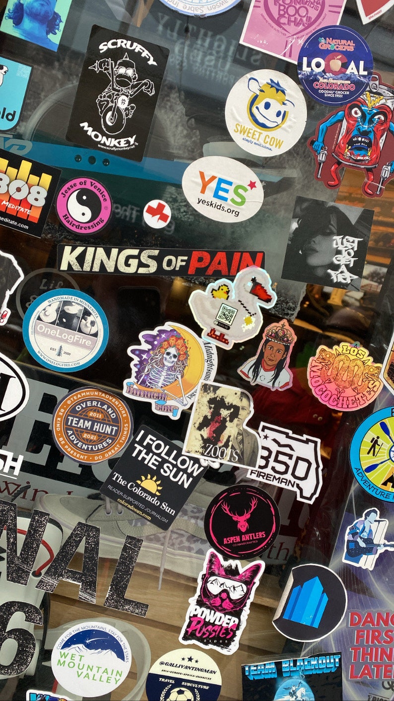 Custom Vinyl Stickers – Die Cut Logo Stickers, Waterproof & Dishwasher ...