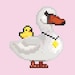Sticker Swan