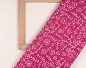 Beautiful coin print zari border chanderi fabric Indigo sheer fabric