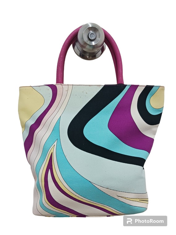 EMILIO PUCCI tote clothes multi colour small bag