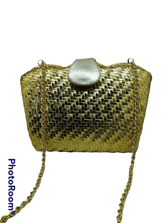 Splendida borsa vintage roberto ricci tessitori serale cena a
