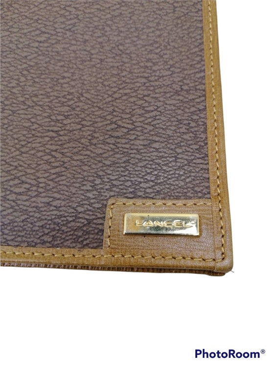 Authentic vtg LANCEL PARIS Long purse wallet - image 4