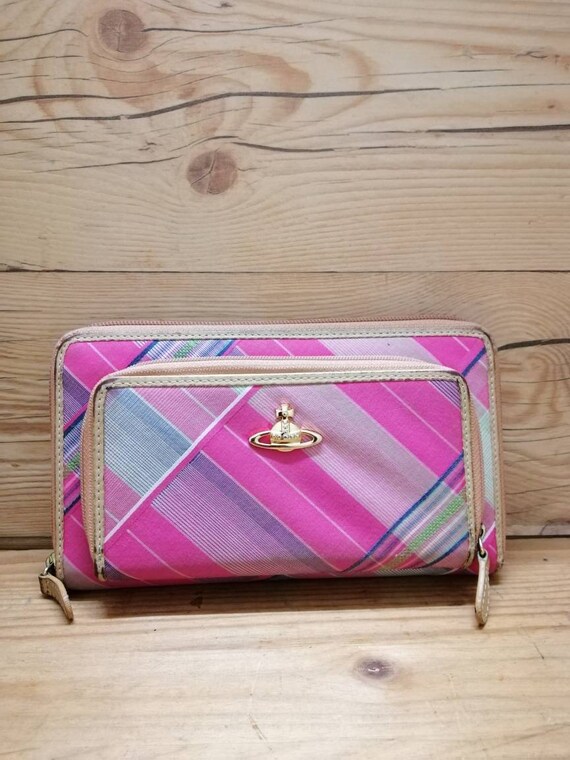 vivienne westwood checked purse