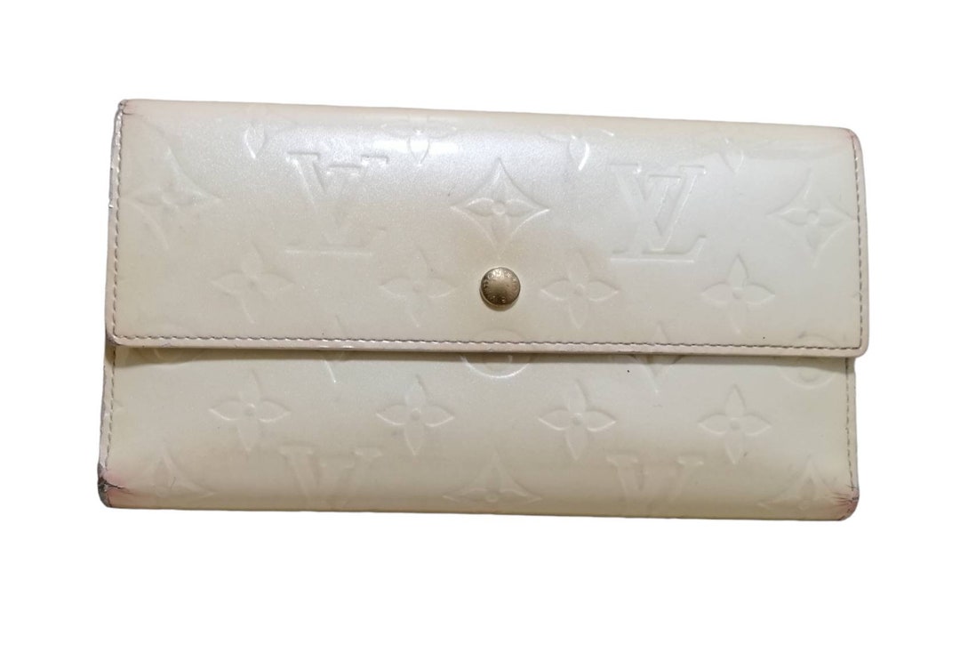 Louis Vuittons Varnish Monogram Long Purse Wallet Etsy