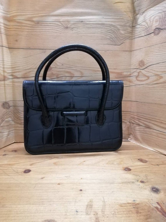 armani leather purse