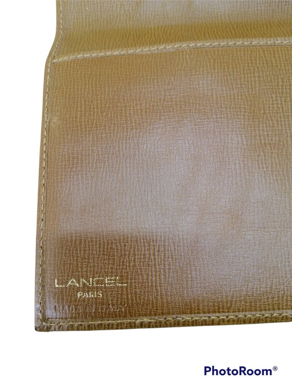 Authentic vtg LANCEL PARIS Long purse wallet - image 5