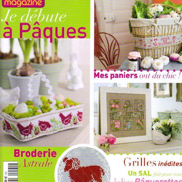 Worldwide Free Shipping Creation Point De Croix Magazine Issue No.1 ~ No.10 Choose