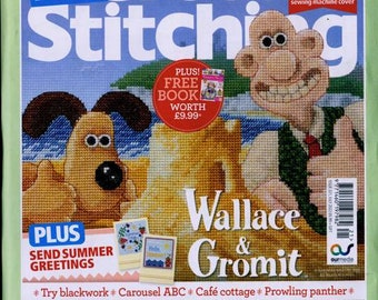 Worldwide Free Shipping English Cross Stitch Magazine World of Cross Stitching Issue 321
