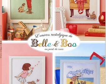 Worldwide Free Shipping Cross Stitch Mook Belle & Boo au point de croix
