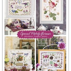 Wereldwijd gratis verzending kruissteek Mook speciale motieven Floraux