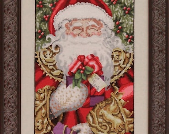 Weltweit Kostenloser Versand Mirabilia Nora Corbett Cross Stitch Chart MD120 Santa