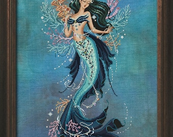 Worldwide Free Shipping Bella Filipina Cross Stitch  Maiden of Tubbataha Chart or Semi Kit