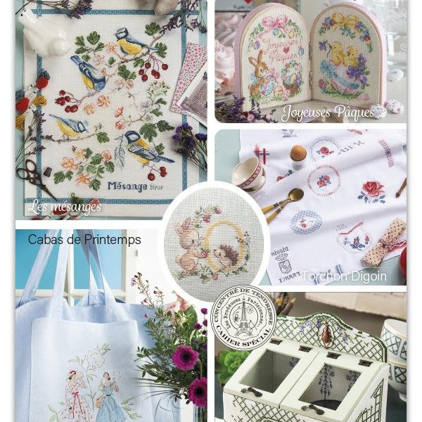 Wereldwijd gratis verzending Cross Stitch Creation Point De Croix No.99