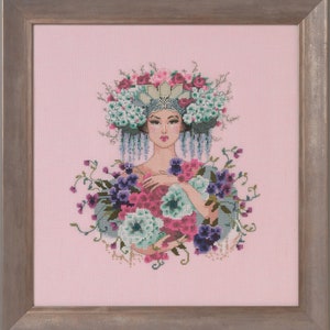 Frete grátis para todo o mundo Mirabilia Nora Corbett Cross Stitch Chart Md177 Jardim Botânico