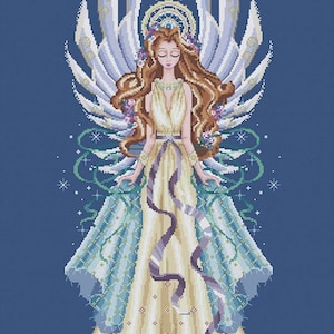 Expédition gratuite dans le monde entier Bella Filipina Cross Stitch L’étoile de la carte de Noël ou semi kit
