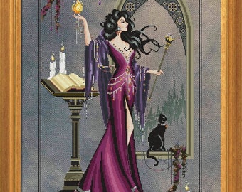 Worldwide Free Shipping Bella Filipina Cross Stitch Bellatrix Chart or semi kit