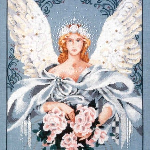 Wereldwijd gratis verzending Mirabilia Nora Corbett Cross Stitch Chart MD27 MILLENNUUM ANGEL