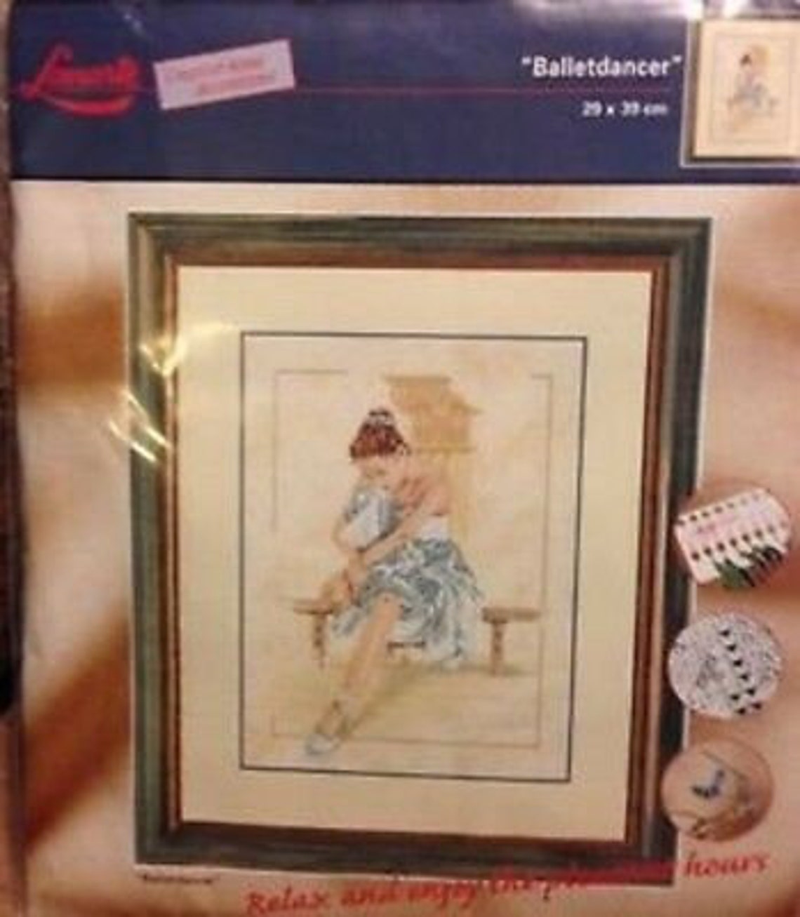Worldwide Free Shipping Lanarte Cross Stitch Kit 34749 Ballet Etsy