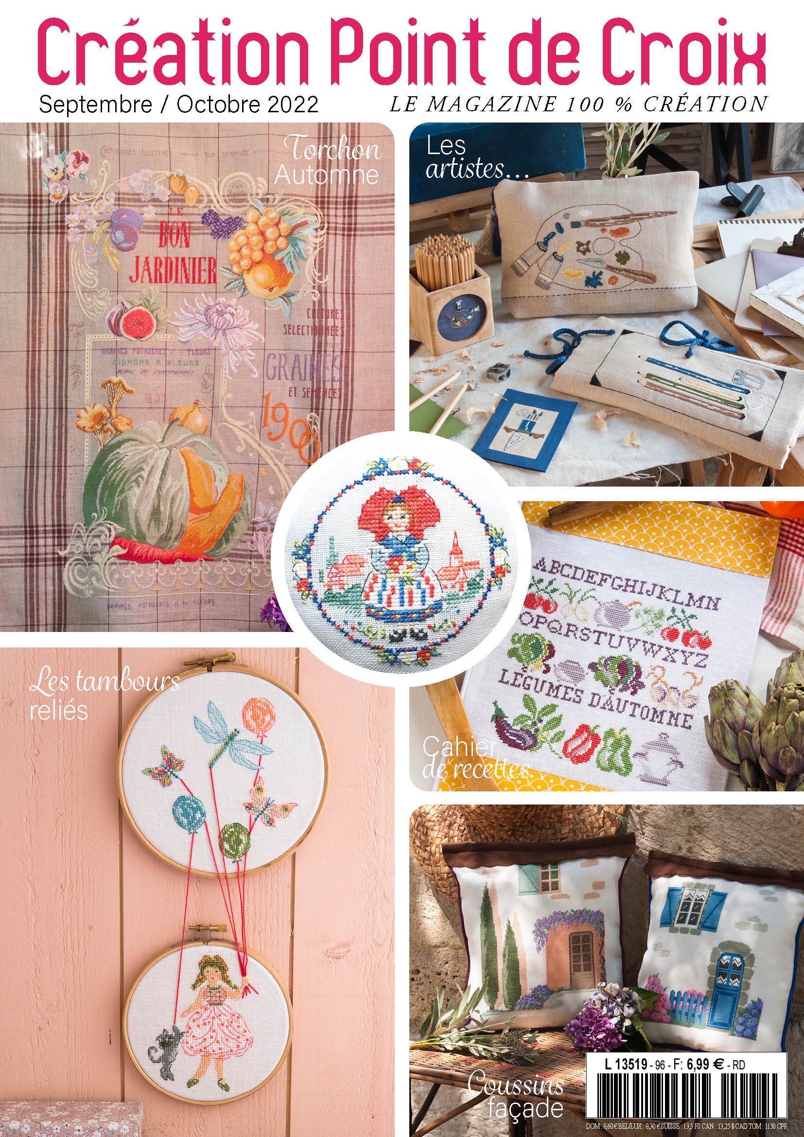 Cross stitch Magazine from France Creation Point de Croix, Special Iss –  SoKe