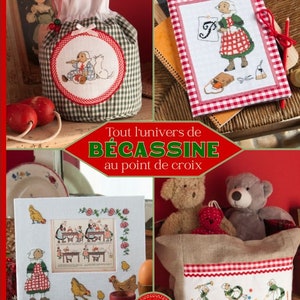 Livraison gratuite dans le monde entier Cross Stitch Mook Bécassine au point de croix