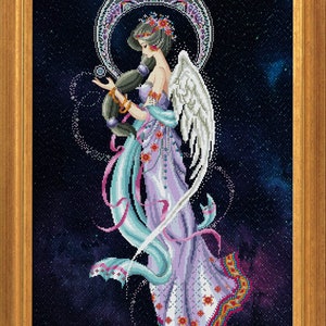 Envío gratuito a todo el mundo Bella Filipina Cross Stitch Mayari Deidad de la Luna Carta o Semi kit