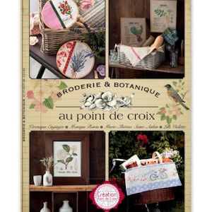 Worldwide Free Shipping Cross Stitch Mook Broderie & Botanique au point de croix