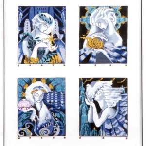 Envío gratuito a todo el mundo Mirabilia Nora Corbett Gráfico de punto de cruz MD19 DECO SPIRITS