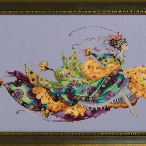 Worldwide Free Shipping Mirabilia Nora Corbett Cross Stitch Chart MD169 Princess Elliana