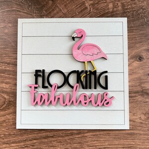 Table Top Add On Sign - Flocking Fabulous