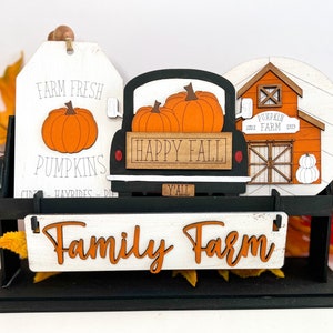 Interchangeable Shelf Sitter - Fall Farm