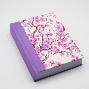Thick Cherry Blossom Notebook - Journal - Sketchbook - Travel Journal
