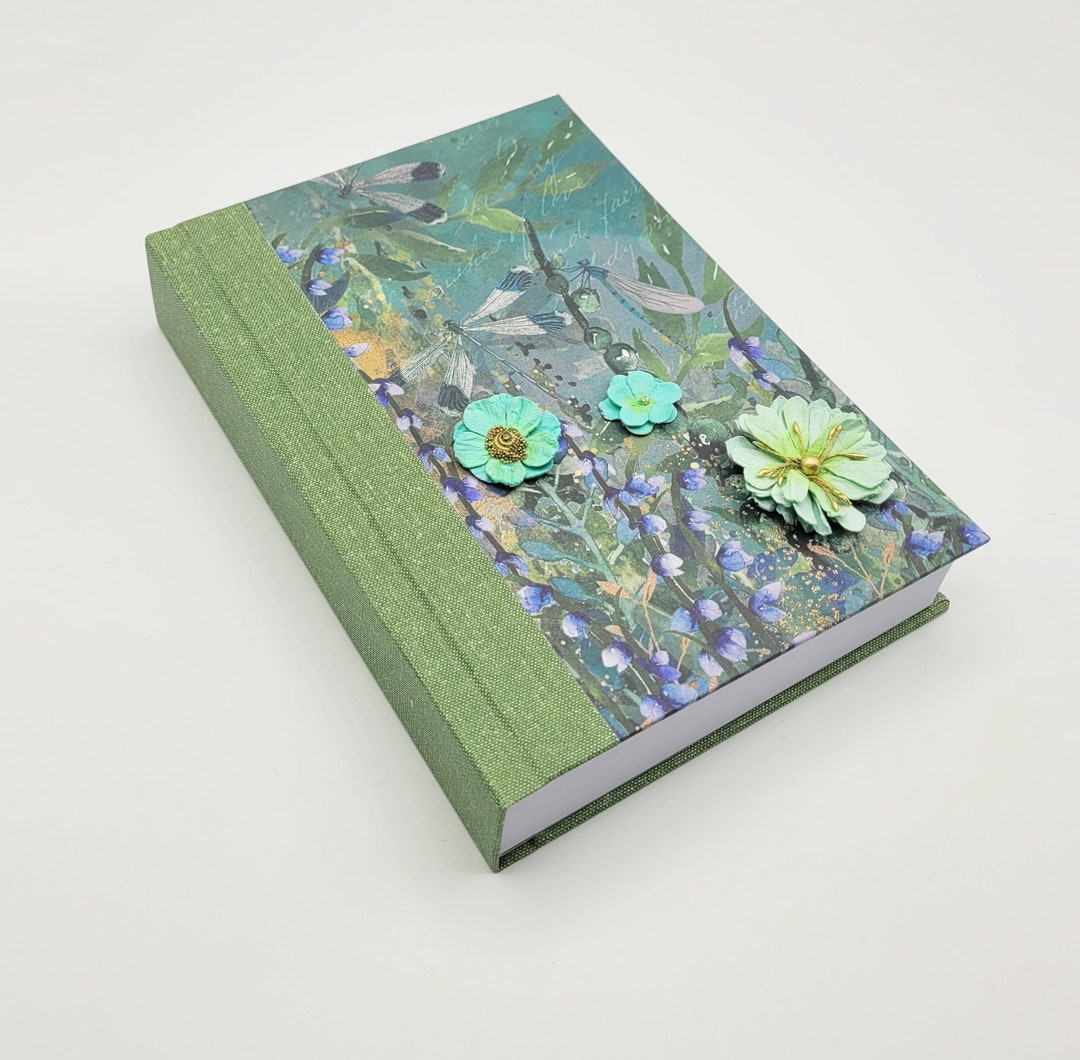SALE Thick 3D Flower - Journal - Sketchbook - Travel Journal - Etsy