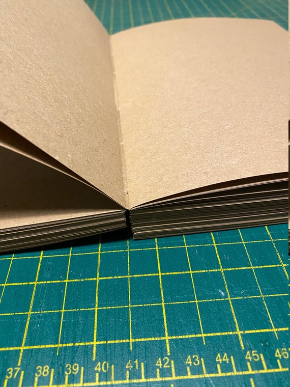 Kraft Text Block Make Your Own Book DIY Book Binding 