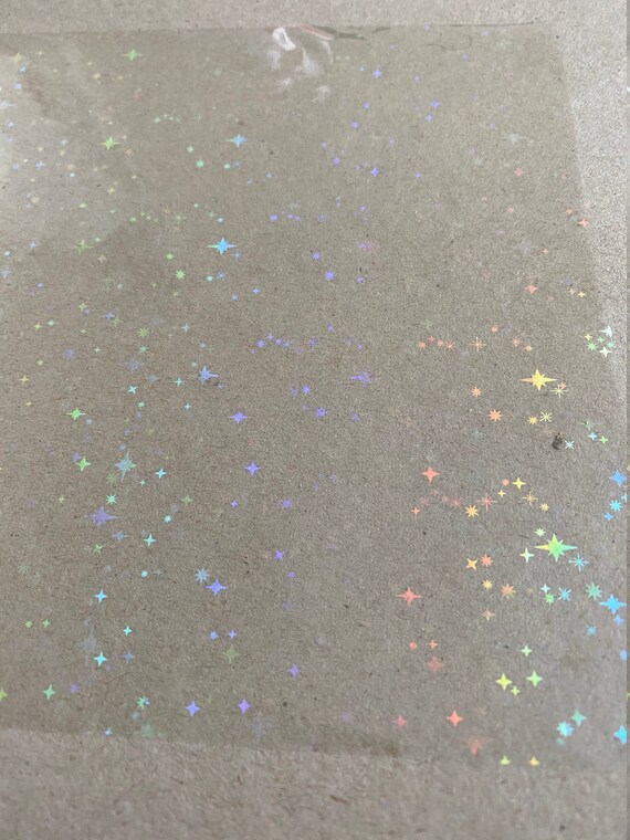 Small Circle Holographic Foil Heat Transfer Stickers Bubble Card Making Paper Paper Party Supplies Kromasol Com