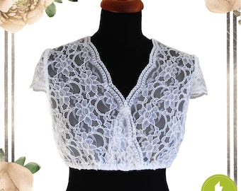 Dirndl blouse-138 van kantstof – digitaal PDF-naaipatroon – maat 46 – gedetailleerde naaianwijzingen
