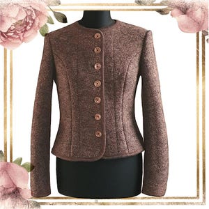 Talla 42 - Chaqueta tradicional - 143 - Descargar patrón de costura - Alemán e inglés