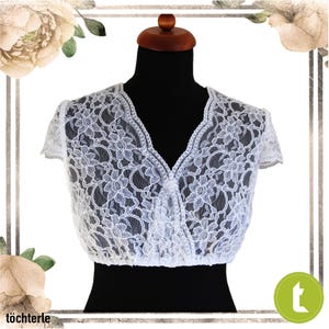 Size 34 - Dirndl blouse-138 - Download pattern