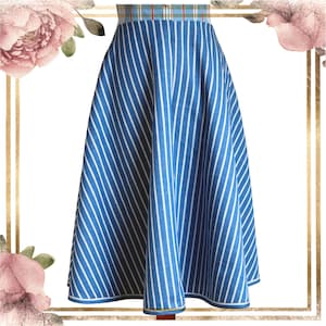 Dirndl skirt - 120 bell skirt with pocket – digital PDF sewing pattern – size 46 – detailed sewing instructions