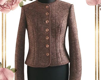 Talla 36 - Chaqueta tradicional - 143 - Descargar patrón de costura - Alemán e inglés